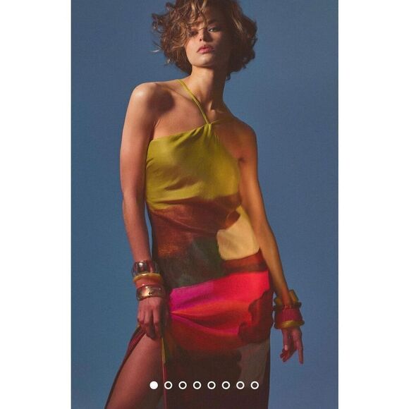 New Anthropologie x Bl-nk Slip Dress Size XS - Picture 2 of 10